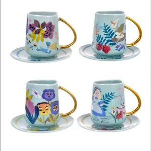 NIB Disney Alice in Wonderland by Mary Blair Teacup and Saucer Set